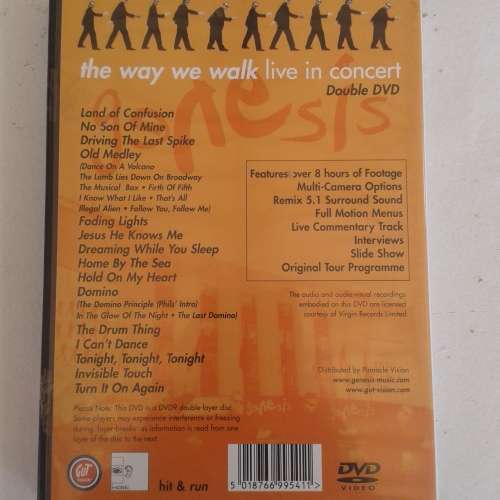Genesis - The Way We Walk Live In Concert [2DVD]