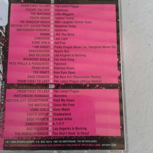 Unsound - Various Artists (CD/DVD) (2006) *Punk/Emo/Hardcore
