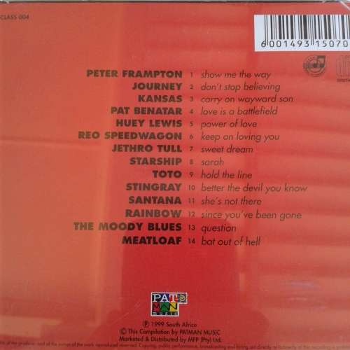 Pop Shop Classics: Masters Of Rock - Various Artists (1999)