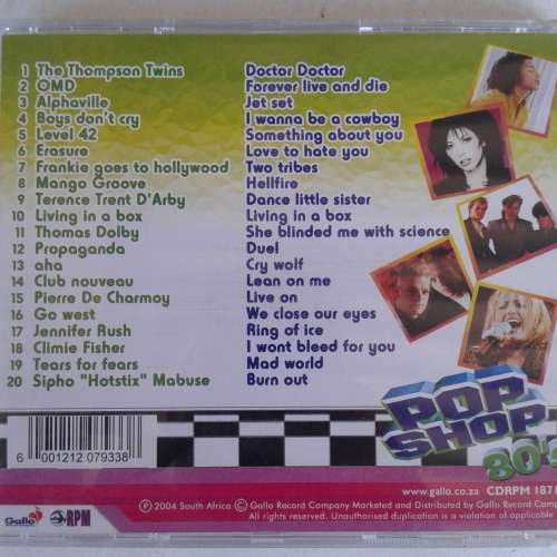 Pop Shop 80's - Various Artists (2004)