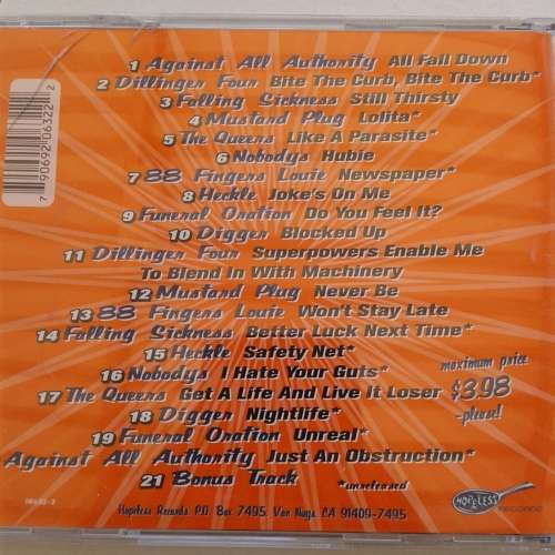 Hopelessly Devoted To You Too - Various Artists (1998) *Punk/Hardcore/Ska
