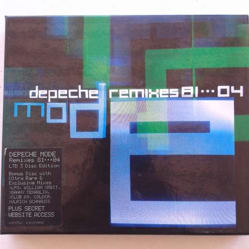 Depeche Mode - Remixes 81...04 (3CD Box) (2004)