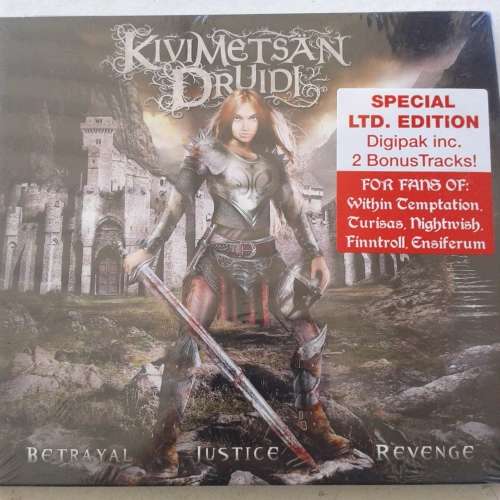 Kivimetsan Druidi - Betrayal, Justice, Revenge (Digipak) (2010)