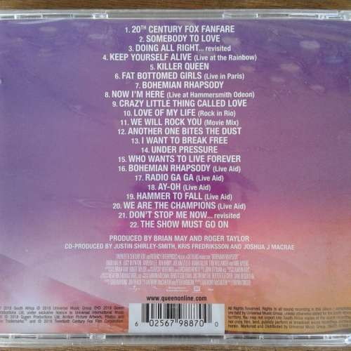 Bohemian Rhapsody - The Original Soundtrack (2018) *sealed