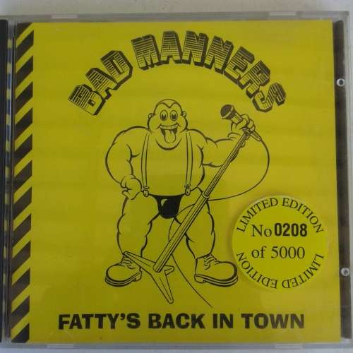 Bad Manners - Fatty`s Back In Town (Rare Ltd Ed #0208/5000) (1995)   [D]