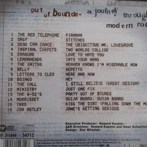 Out Of Bounds - A Journey Through Modern Rock - Various Artists (2009)