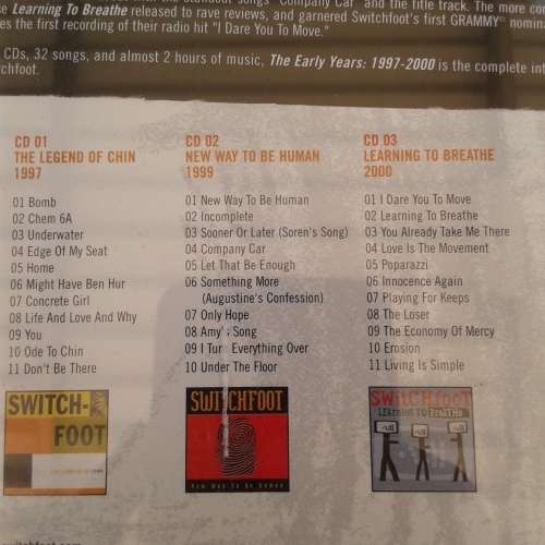 Switchfoot - The Early Years: 1997-2000 (3CD Set) (2004)