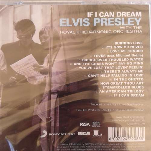 Elvis Presley with The Royal Philharmonic Orchestra - If I Can Dream (2015)