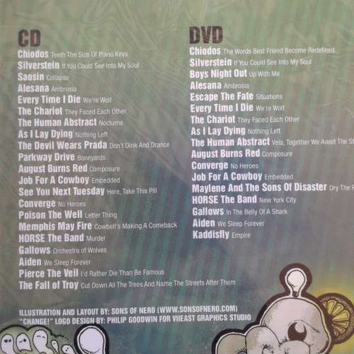 Change - Various Artists [CD/DVD] (2007) *Rock/Punk/Metalcore