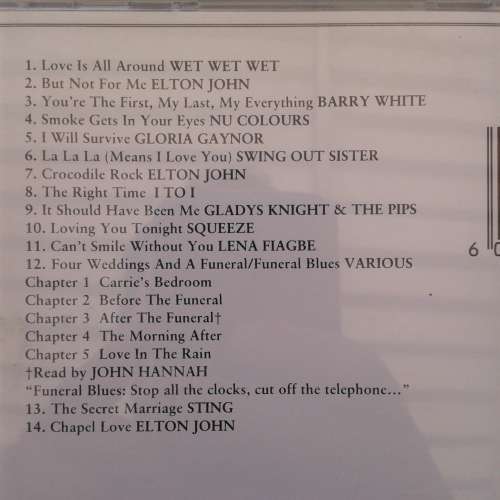 Four Weddings And A Funeral - Songs From and Inspired by the Film (1994)