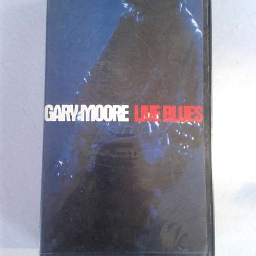 Gary Moore - Live Blues (VHS VIDEO CASSETTE) (1993) (SA release)