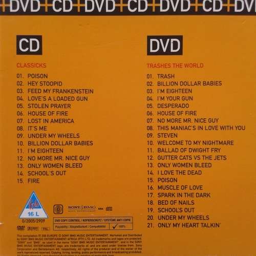 Alice Cooper - Classicks / Thrashes The World (CD/DVD Box)