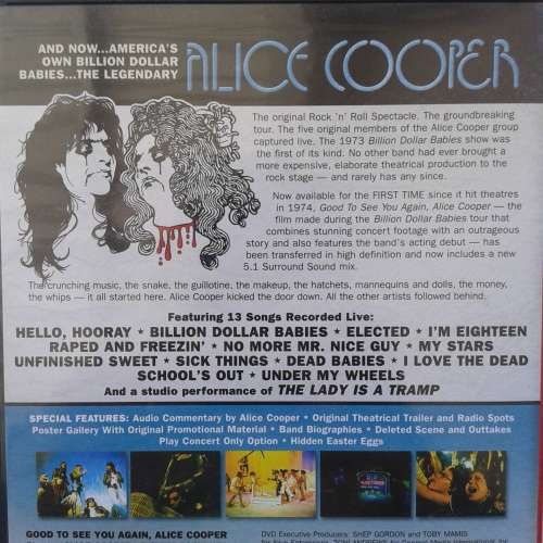 Alice Cooper - Brutally Live / Good To See You Again (2DVD Box) (2006)