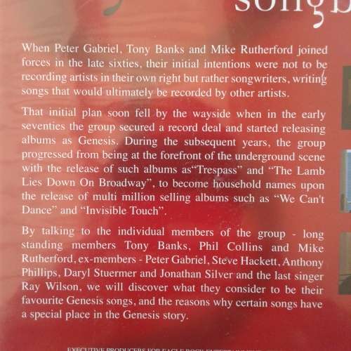 Genesis - The Genesis Songbook [DVD] (2001)