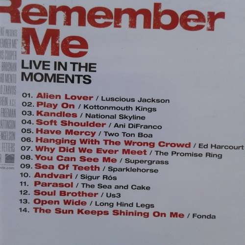 Remember Me - Original Motion Picture Soundtrack [Import] (2010)