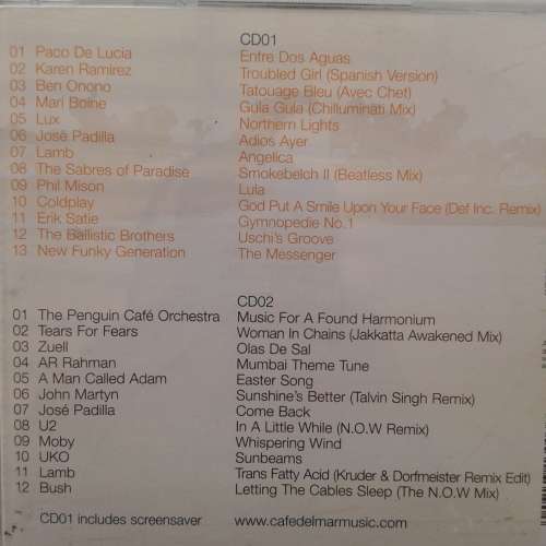 Cafe Del Mar - The Best Of Compiled By Jose Padilla (2CD) (2004)