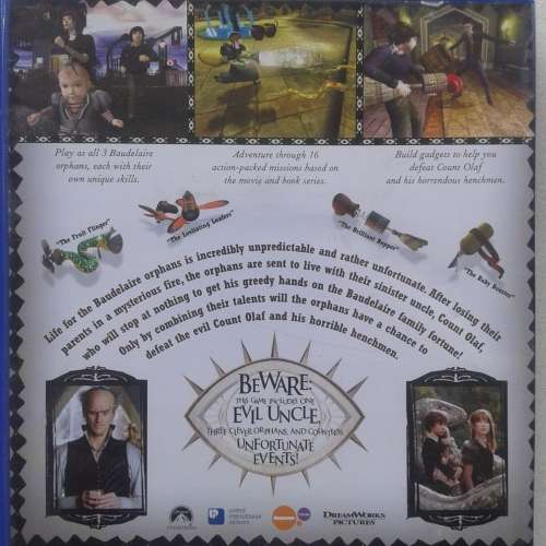 Lemony Snicket`s A Series Of Unfortunate Events (PS2 Game) (PAL)