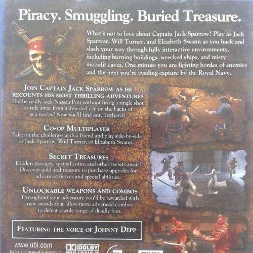 Pirates Of The Caribbean: The Legend Of Jack Sparrow (PS2 Game) (PAL)