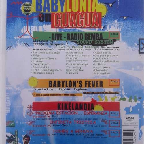 Manu Chao - Babylonia En Guagua [DVD] (2002)