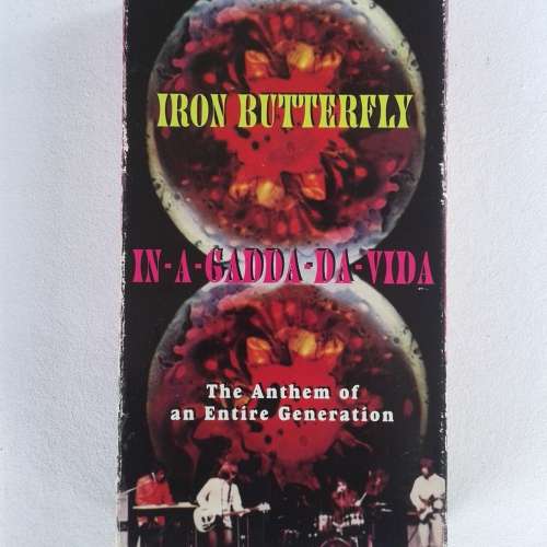 Iron Butterfly - In-A-Gadda-Da-Vida [VHS VIDEO CASSETTE] (1971/re1995) (U.S. release)