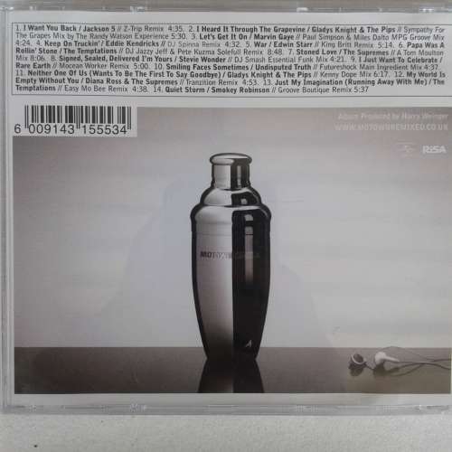 Motown Remixed - Various Artists (2005)  (Classic R n B / Soul tracks remixed)