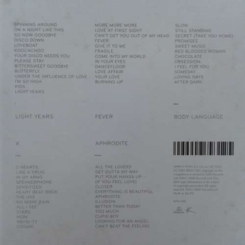Kylie (Minogue) - The Albums 2000-2010 (5xCD Box Set) (2011)  (UK release)