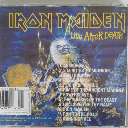 Iron Maiden - Live After Death (2 Limited Edition Picture Discs - Original Album Plus Bonus CD) [D]