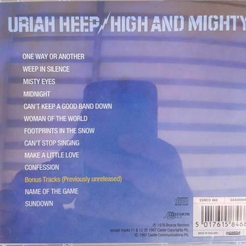 Uriah Heep - High And Mighty [Import] (1976 - Remastered 1997)