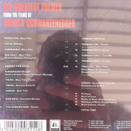 The Greatest Themes From The Films Of Arnold Schwarzenegger - Various Artists (2000)