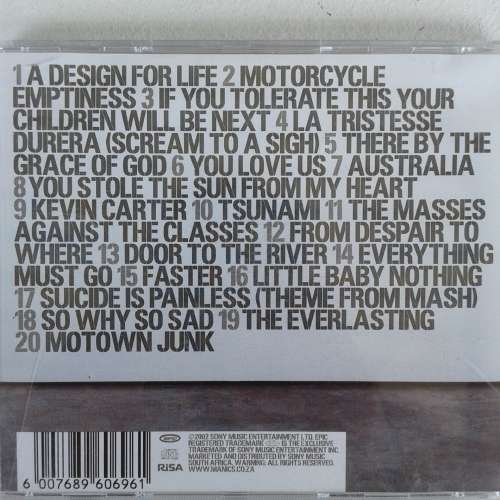 Manic Street Preachers - Forever Delayed: The Greatest Hits (2002)