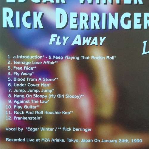 Edgar Winter / Rick Derringer - Fly Away Live In Japan 1990