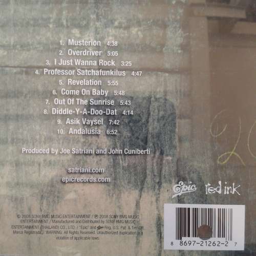 Joe Satriani - Professor Satchafunkilus And The Musterion Of Rock (PROMO) [Import] (2008) **
