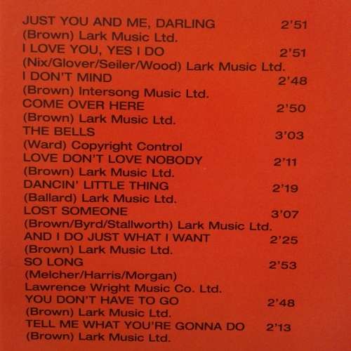 James Brown and The Famous Flames - James Brown and The Famous Flames (1995)