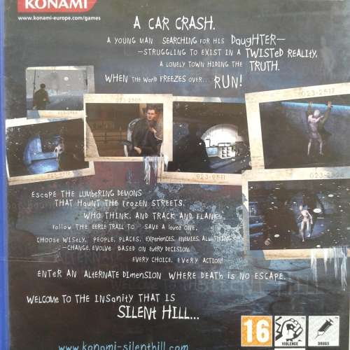 Silent Hill: Shattered Memories (PS2 Game) (PAL)  *RARE