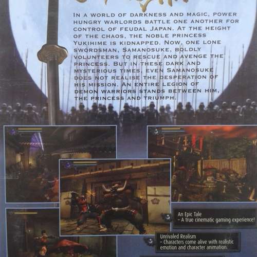 Onimusha Warlords (PS2 Game) (PAL)