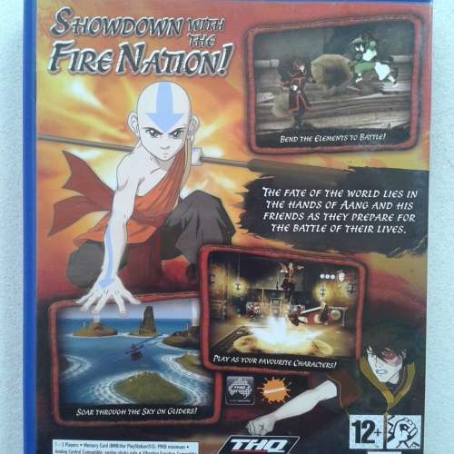 Avatar: The Legend Of Aang - Into The Inferno (PS2 Game) (PAL)
