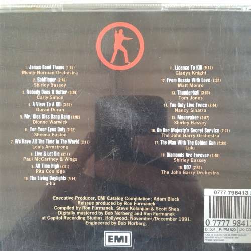 The Best Of James Bond (30th Anniversary Collection) - Various Artists (1992)