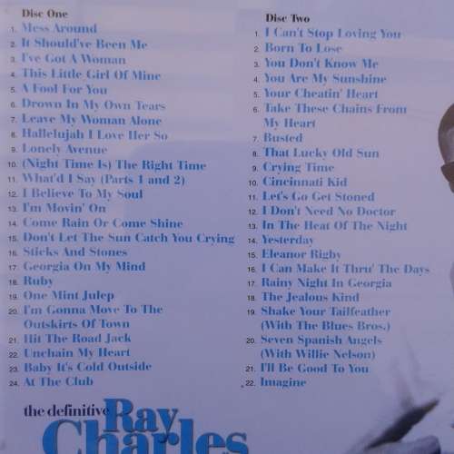 Ray Charles - The Definitive Ray Charles (2CD) (2001)