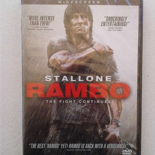 Rambo: The Fight Continues - Stallone [DVD]  *NEW, sealed