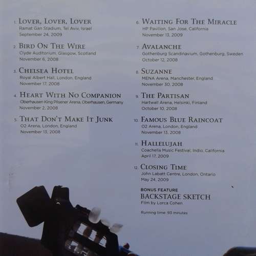 Leonard Cohen - Songs From The Road [DVD] (2010)