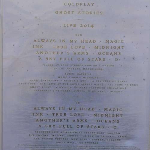 Coldplay - Ghost Stories Live 2014 [DVD + CD] (2014)