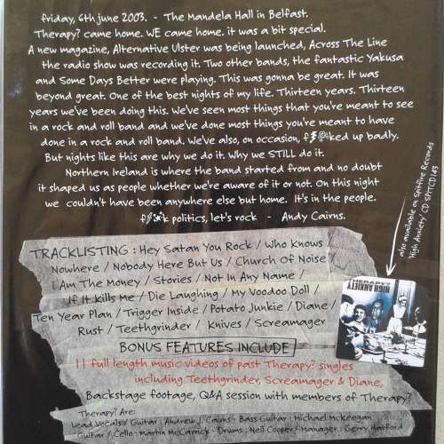 Therapy? - Scopophobia [DVD] (2009)