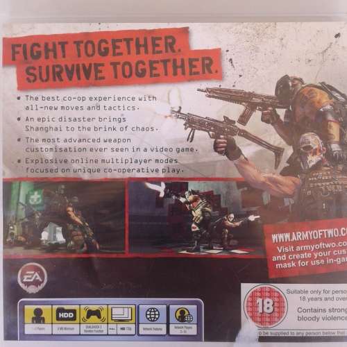 Army Of Two: The 40th Day (PS3 Game)