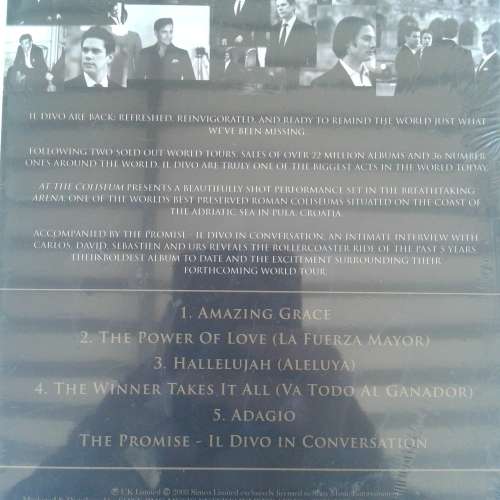 Il Divo - At The Coliseum [DVD] (2008)