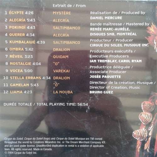 Cirque Du Soleil - Le Best Of Cirque Du Soleil [Import] (2004)