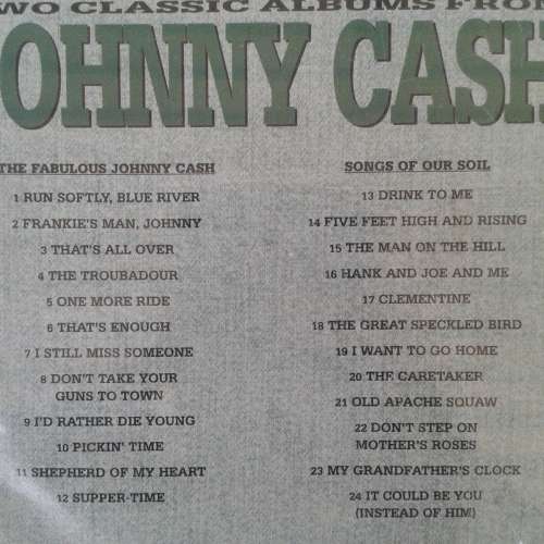 Johnny Cash - The Fabulous Johnny Cash / Songs Of Our Soil (2CD) (2000) [ ]