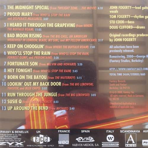 Creedence Clearwater Revival - At The Movies [Import] (2000)