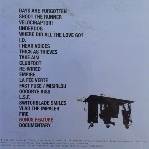 Kasabian - Live At The O2 London `11 [Blu-Ray] (2012)