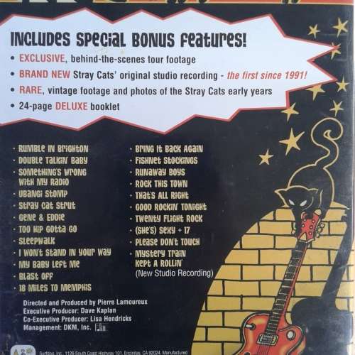 Stray Cats - Rumble In Brixton [DVD] (2004)  *Rockabilly