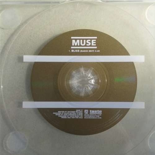 Muse - Bliss [CD Single PROMO] (Import) (2001)